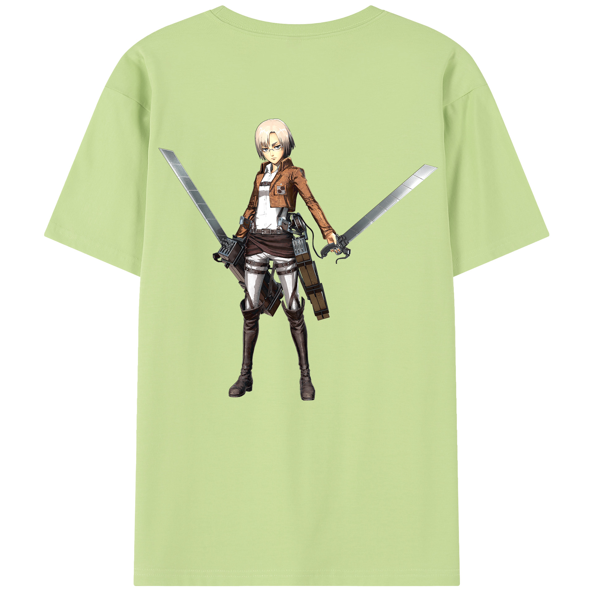 （画像用）  綿100％半袖Tシャツ（背面プリント）